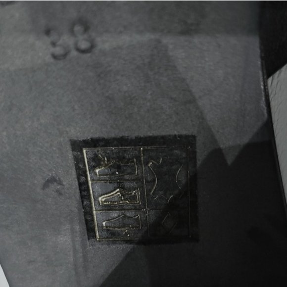 L'INTERVALLE Limited Edition Colour Block Leather Western Cowboy Ankle Boots - Picture 15 of 16